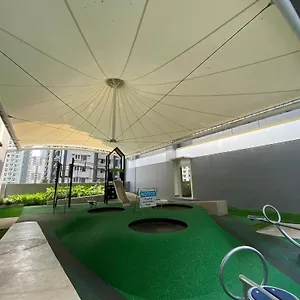 Apartment Nordic Place Fame Residences 75 Smart Amenities Alexa 200mbps Wifi Netflix, Manila